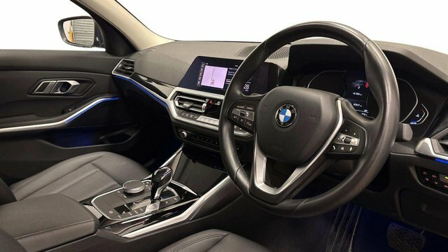BMW 3 Series 2.0 318D Mht Se Saloon Hybrid Euro AP70UUT Blue #5