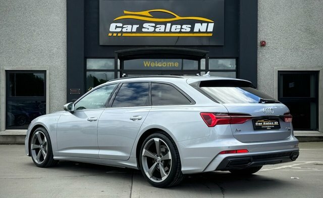 Audi A6 2.0 Tdi 40 S Line Estate S Tronic Quatt HJ23OHF Silver #5