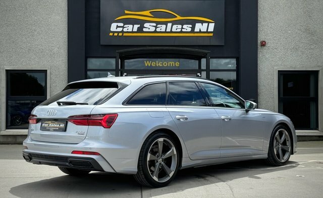 Audi A6 2.0 Tdi 40 S Line Estate S Tronic Quatt HJ23OHF Silver #4