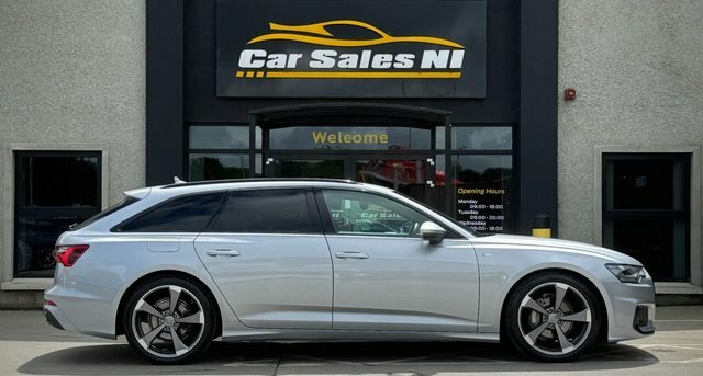 Audi A6 2.0 Tdi 40 S Line Estate S Tronic Quatt HJ23OHF Silver #3