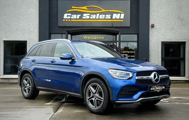 Mercedes-Benz GLC Class 2.0 Glc220d Amg Line Suv G-tronic 4Mat Blue