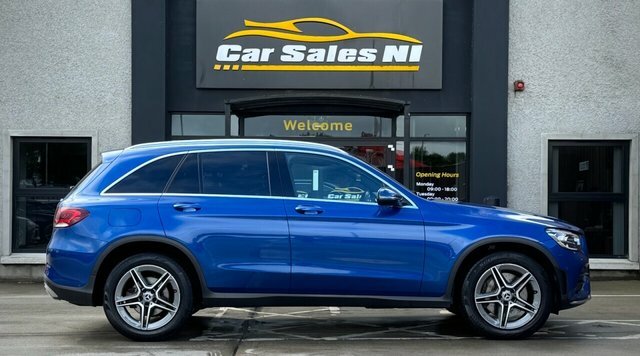 Mercedes-Benz GLC Class 2.0 Glc220d Amg Line Suv G-tronic 4Mat WD22DKL Blue #3