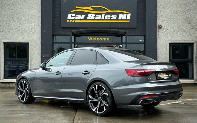 Audi A4 2.0 Tdi 35 S Line Saloon S Tronic Euro HJ23ZWZ Grey #4