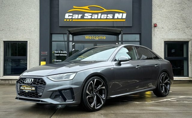 Audi A4 2.0 Tdi 35 S Line Saloon S Tronic Euro HJ23ZWZ Grey #2