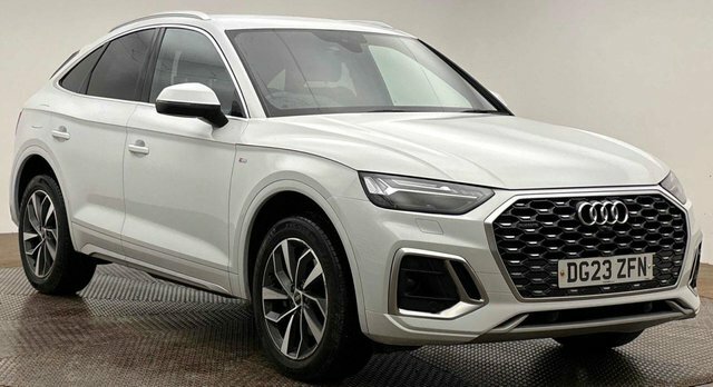 Audi Q5 2.0 Tdi 40 S Line Sportback S Tronic Qu White