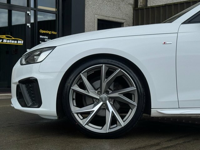 Audi A4 2.0 Tdi 35 S Line Saloon S Tronic Euro LS23DFG White #5