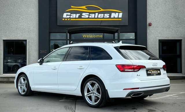 Audi A4 2.0 Tdi 35 Sport Estate S Tronic Euro 6 OGZ4087 White #4