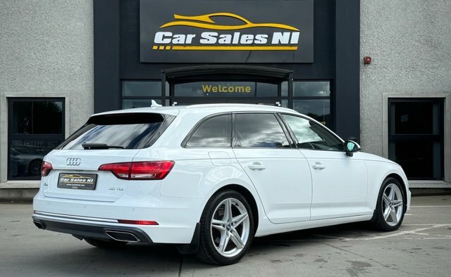 Audi A4 2.0 Tdi 35 Sport Estate S Tronic Euro 6 OGZ4087 White #3