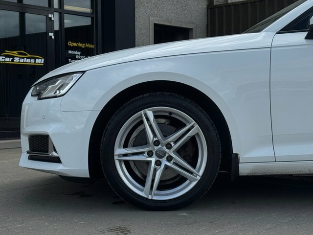 Audi A4 2.0 Tdi 35 Sport Estate S Tronic Euro 6 OGZ4087 White #6