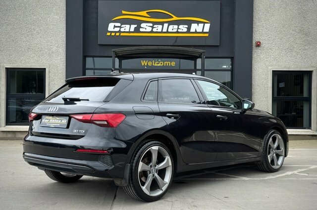 Audi A3 2.0 Tdi 30 Sport Sportback Euro TGZ7637 Black #3
