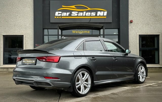 Audi A3 1.6 Tdi S Line Saloon Euro 6 S Grey #3