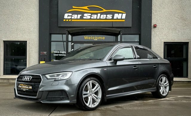 Audi A3 1.6 Tdi S Line Saloon Euro 6 S Grey #2
