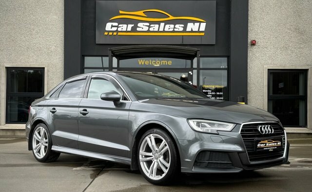 Audi A3 1.6 Tdi S Line Saloon Euro 6 S Grey