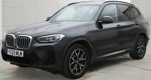 BMW X3 3.0 30D Mht M Sport Suv Hybrid Xdr FV23WLN Grey #2