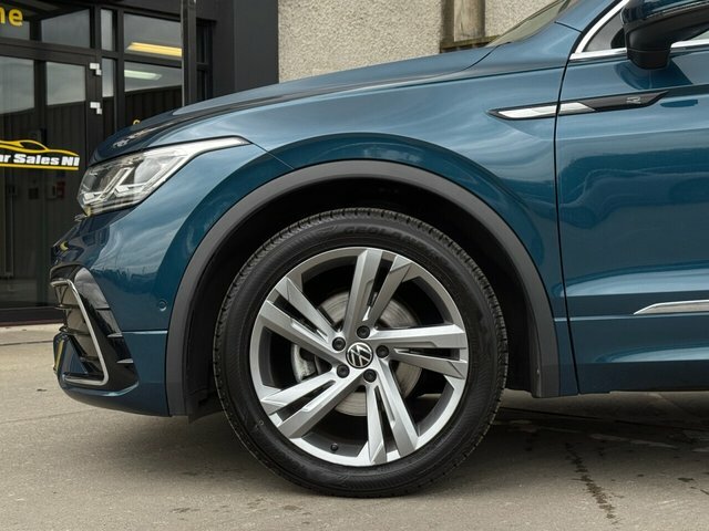 Volkswagen Tiguan 2.0 Tdi R-line Edition Suv Dsg Euro 6 DF72YVW Blue #6
