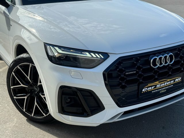 Audi Q5 2.0 Tdi 40 S Line Suv S Tronic Quattro White #6