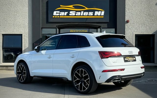 Audi Q5 2.0 Tdi 40 S Line Suv S Tronic Quattro White #5