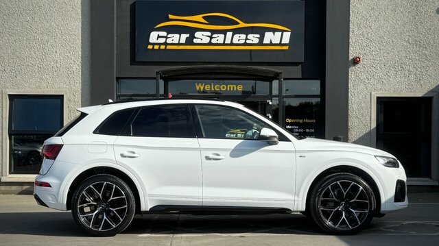 Audi Q5 2.0 Tdi 40 S Line Suv S Tronic Quattro White #3