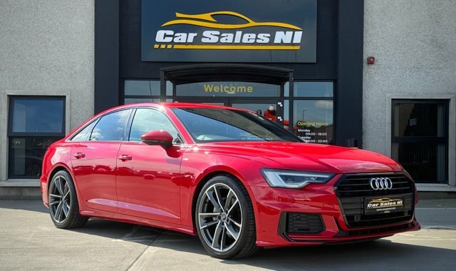 Audi A6 Saloon 2.0 Tdi 40 S Line Saloon S Tronic Euro Red