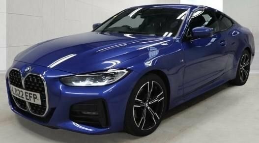 BMW 4 Series Gran Coupe 2.0 420D Mht M Sport Coupe Hybrid Blue #2