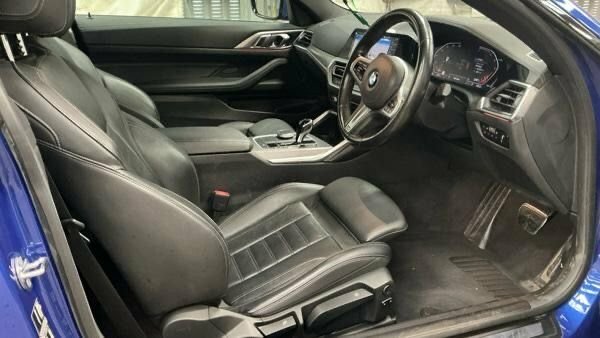 BMW 4 Series Gran Coupe 2.0 420D Mht M Sport Coupe Hybrid Blue #6