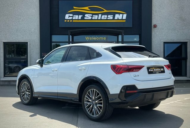 Audi Q3 2.0 Tdi 35 S Line Sportback S Tronic Eu White #4