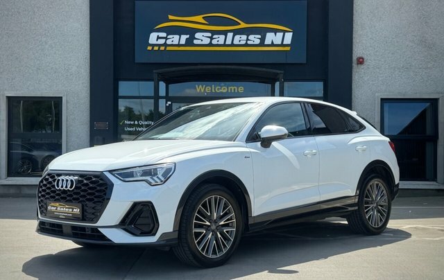 Audi Q3 2.0 Tdi 35 S Line Sportback S Tronic Eu White #2