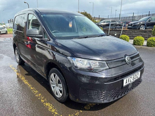 Volkswagen Caddy 2.0 Tdi C20 Commerce Plus Panel Van Dsg Black