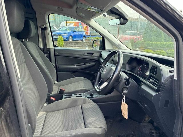 Volkswagen Caddy 2.0 Tdi C20 Commerce Plus Panel Van Dsg Black #3