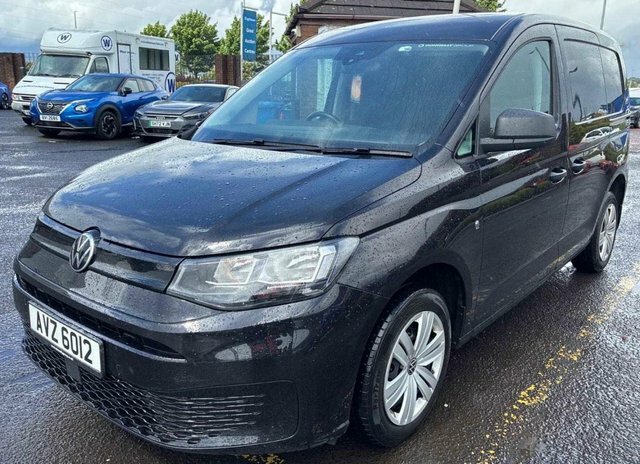 Volkswagen Caddy 2.0 Tdi C20 Commerce Plus Panel Van Dsg Black #2