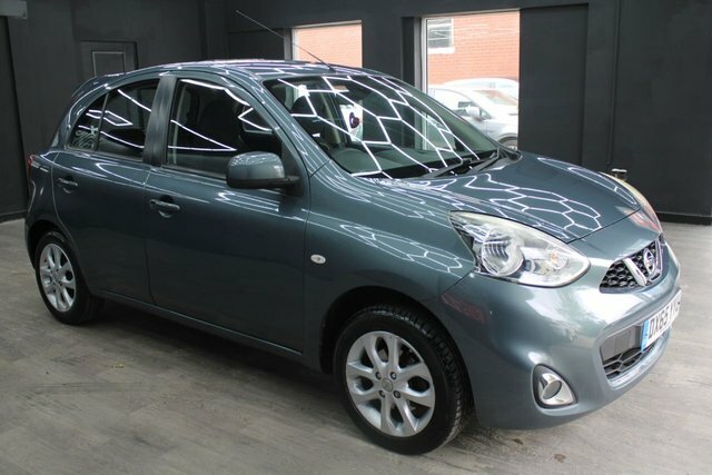 Nissan Micra 1.2 Acenta Hatchback Cvt Euro 5 80 Ps Grey #4