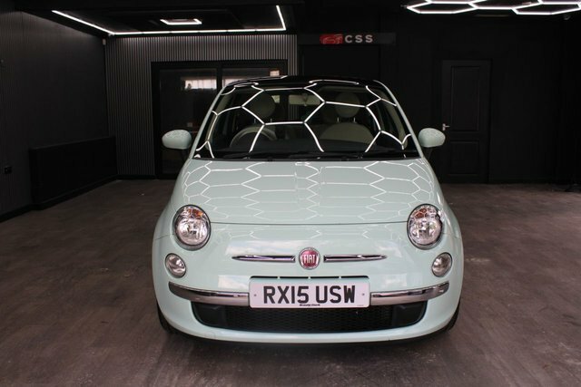 Fiat 500 1.2 Lounge Hatchback Dualogic Euro 6 S Green #2