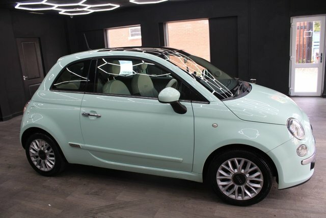 Fiat 500 1.2 Lounge Hatchback Dualogic Euro 6 S Green #5