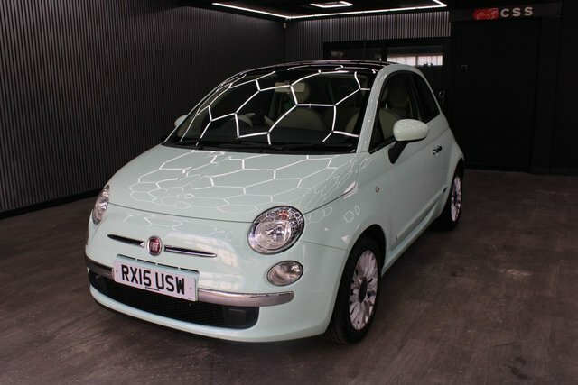 Fiat 500 1.2 Lounge Hatchback Dualogic Euro 6 S Green #3