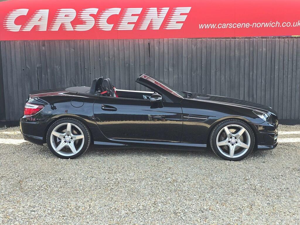 Mercedes-Benz SLK Convertible 2.1 Slk250 Cdi Amg Sport G-tronic Eur WA15SRU Black #3