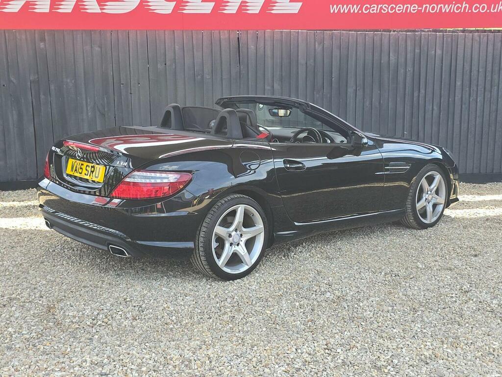 Mercedes-Benz SLK Convertible 2.1 Slk250 Cdi Amg Sport G-tronic Eur WA15SRU Black #4