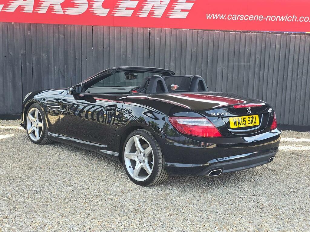 Mercedes-Benz SLK Convertible 2.1 Slk250 Cdi Amg Sport G-tronic Eur WA15SRU Black #6