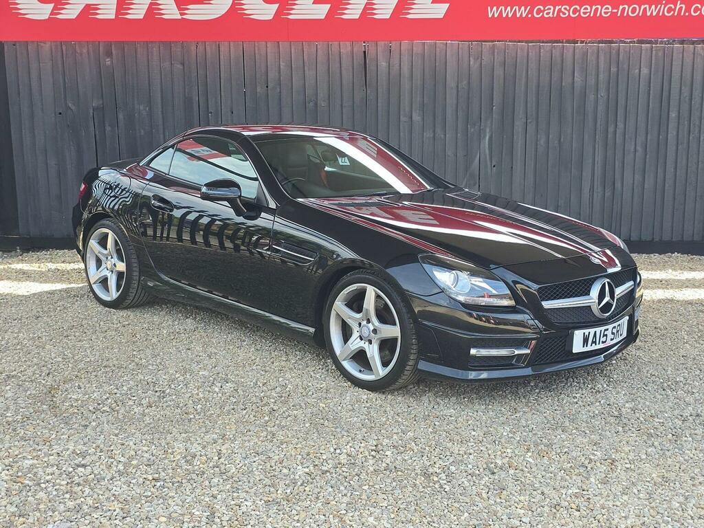 Mercedes-Benz SLK Convertible 2.1 Slk250 Cdi Amg Sport G-tronic Eur WA15SRU Black #2