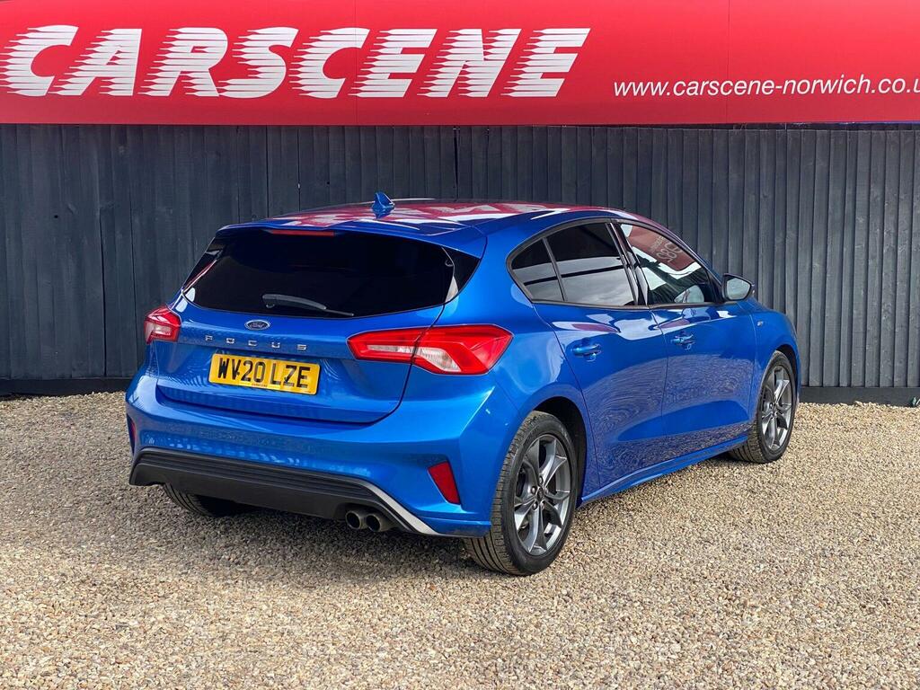Ford Focus Hatchback 1.5 Ecoblue St-line Euro 6 Ss 20 WV20LZE Blue #2