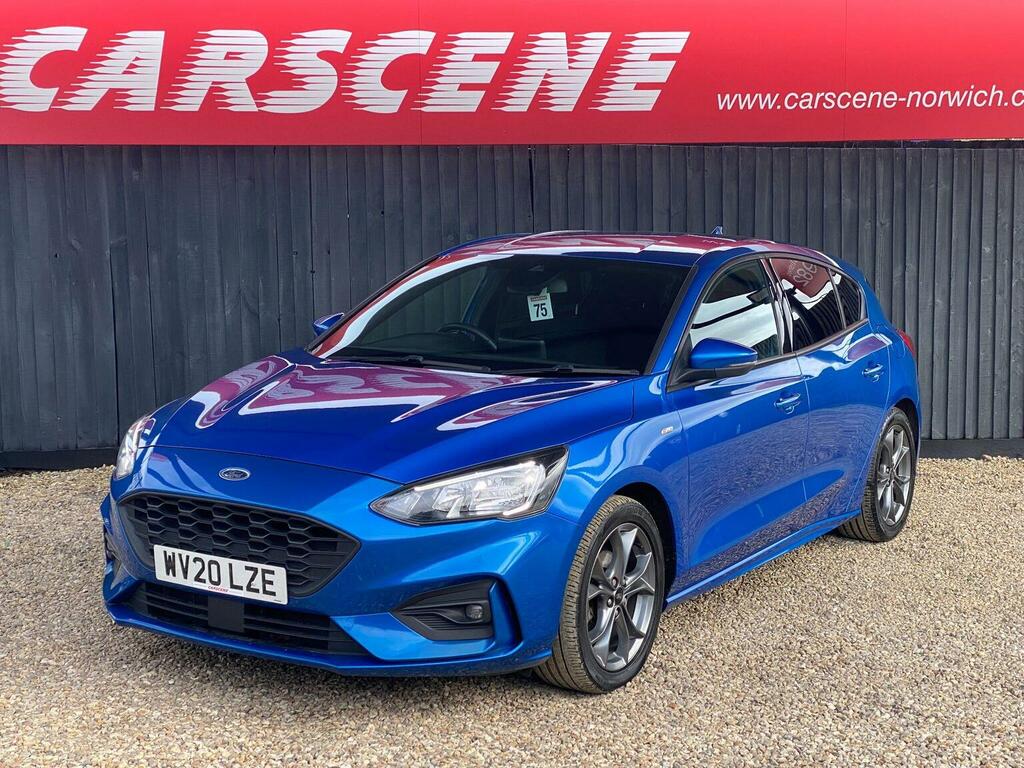 Ford Focus Hatchback 1.5 Ecoblue St-line Euro 6 Ss 20 WV20LZE Blue #6