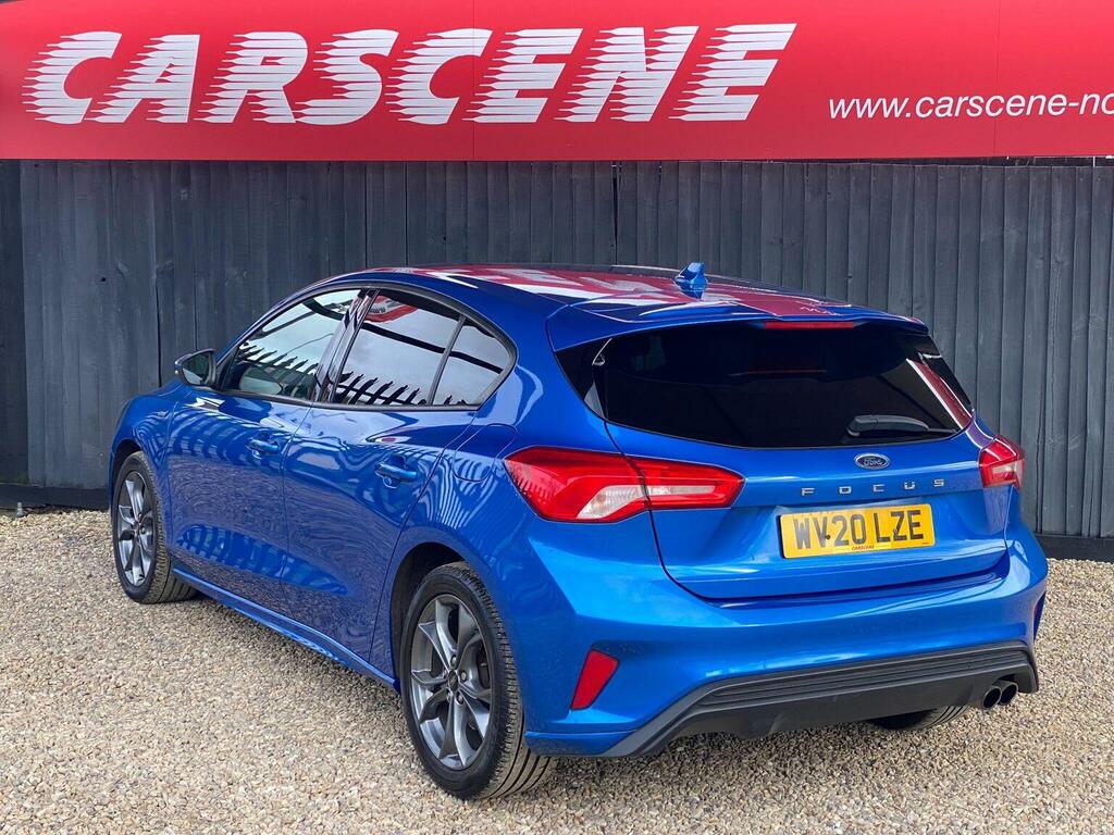 Ford Focus Hatchback 1.5 Ecoblue St-line Euro 6 Ss 20 WV20LZE Blue #4