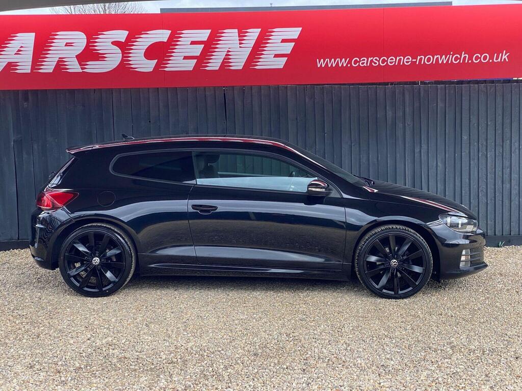 Volkswagen Scirocco Hatchback 2.0 Tdi Bluemotion Tech R-line Euro 6 S Black