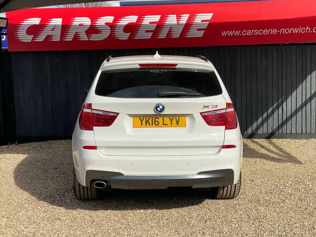 BMW X3 Suv 2.0 20D M Sport Xdrive Euro 6 Ss YK16LYV White #3
