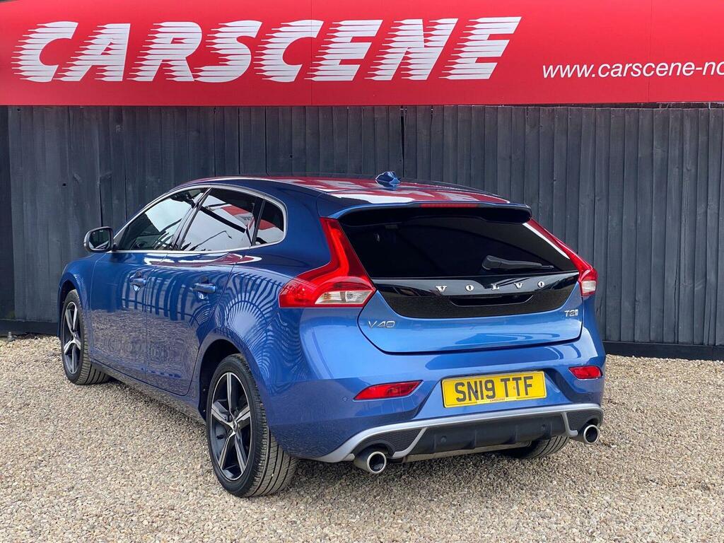 Volvo V40 Hatchback 2.0 T2 R-design Edition Euro 6 Ss SN19TTF Blue #4