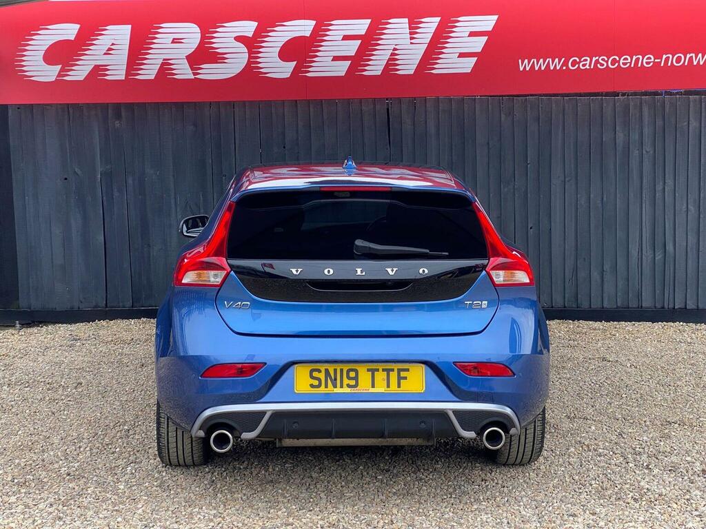 Volvo V40 Hatchback 2.0 T2 R-design Edition Euro 6 Ss SN19TTF Blue #3