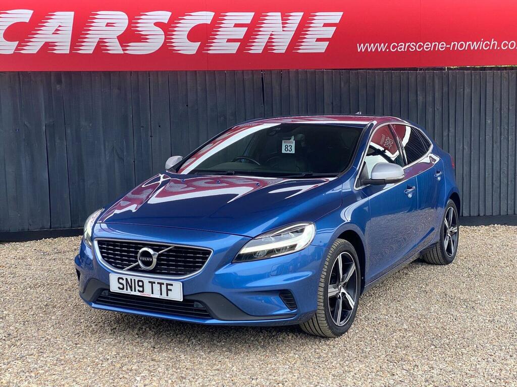 Volvo V40 Hatchback 2.0 T2 R-design Edition Euro 6 Ss SN19TTF Blue #6