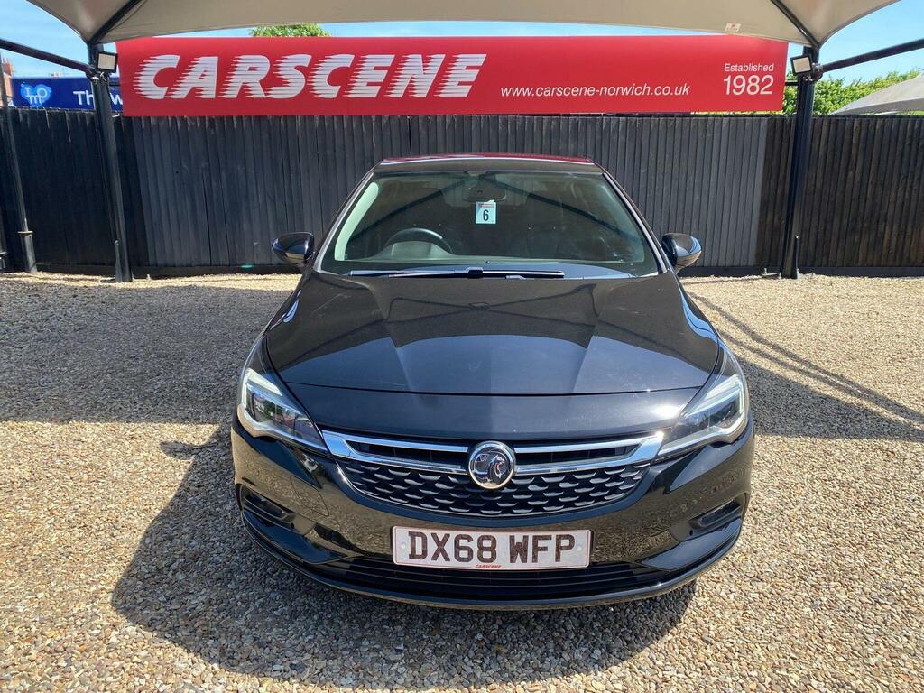 Vauxhall Astra Hatchback 1.6I Turbo Gpf Elite Nav Euro 6 Ss Black