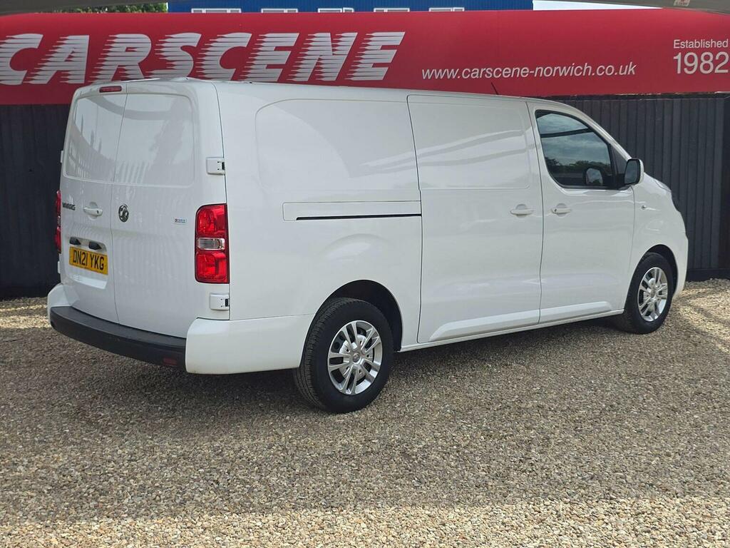 Vauxhall Vivaro Panel Van 1.5 Turbo D 2900 Sportive L2 H1 Euro 6 DN21YKG White #4