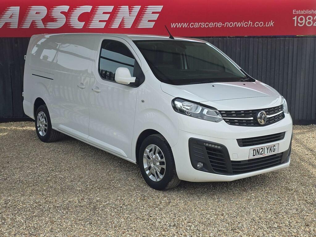 Vauxhall Vivaro Panel Van 1.5 Turbo D 2900 Sportive L2 H1 Euro 6 White
