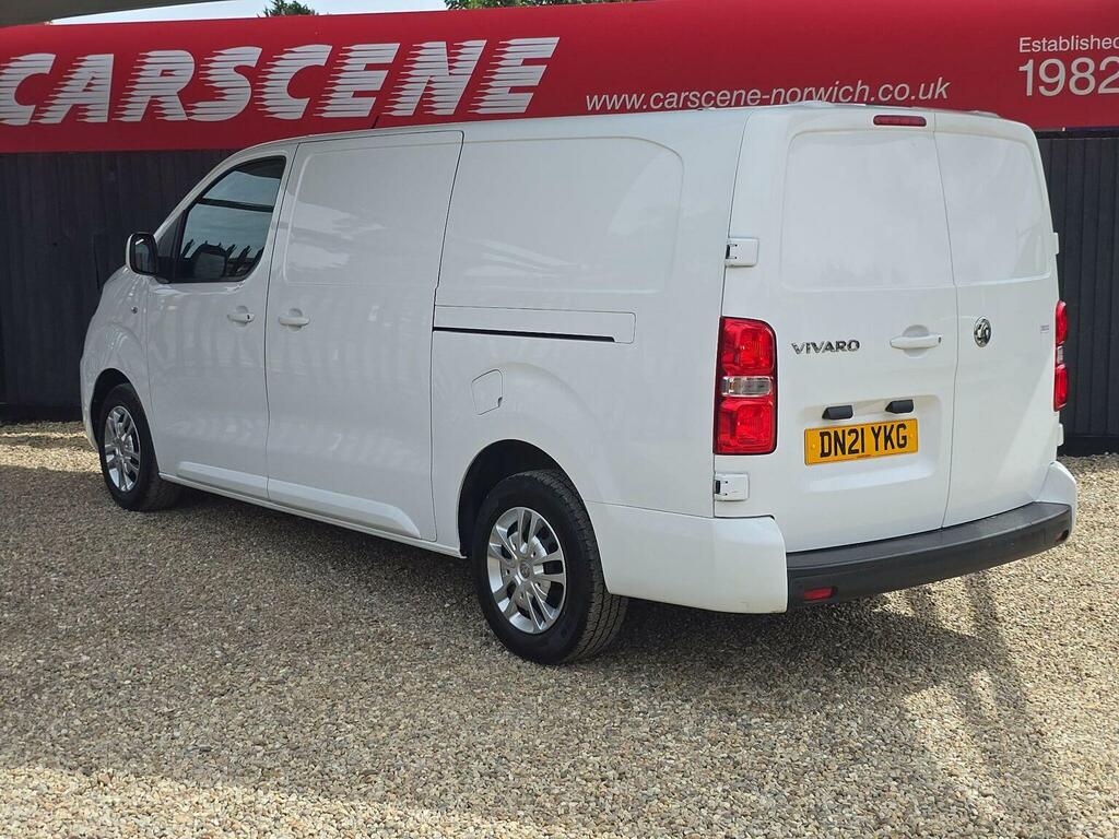 Vauxhall Vivaro Panel Van 1.5 Turbo D 2900 Sportive L2 H1 Euro 6 DN21YKG White #6